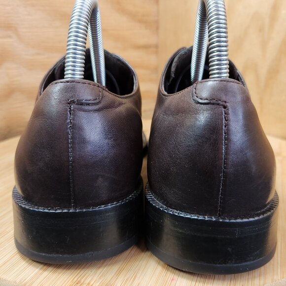 Cole Haan Lenox Hill Mens Dark Brown Leather Oxford Dress Shoes Size 7 main image 4